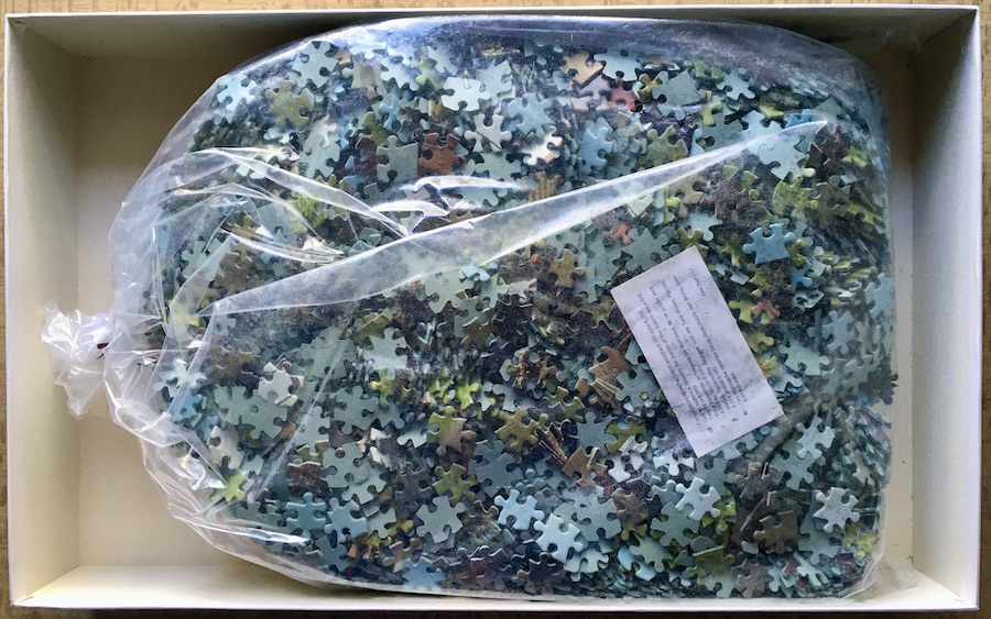 PUZZLE 6000 CLEMENTONI ALEGORIA DE LA VISTA Y EL OLFATO BREUGEL NUEVO
