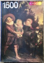 Image of the puzzle 1500, Skala, Group of Children, by Frans Hals, Complete, Picture of the box