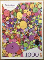 Image of the puzzle 1000, Philadelphia, Smiley, by Rob Udo & Mieke Wenting, Complete, Picture of the box