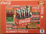 Image of the puzzle 1000, Schmidt, Coca Cola - Classic, Sealed Bag, Picture of the box