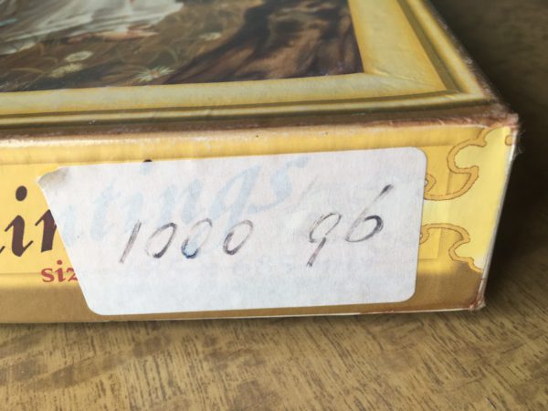 Image of the puzzle 1000, Fame, A Good Berlin Plaque, by Hugo Dittrich, Complete, Detail of the box
