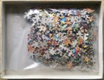 Image of the puzzle 500, Waddingtons, Antiques, by Bill Bell, Incomplete, Picture of the bag