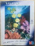 Image of the puzzle 1500, MB, Fish and Corals, Factory Sealed, Picture of the box