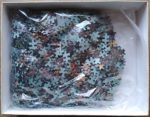 Image of the puzzle 1500, MB, The Little Ones on the Farm, by Adolf Eberle, Complete, Picture of the bag