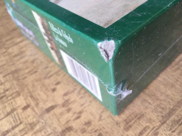 Image of the puzzle 1000, Impronte Edizioni, The Fourth State, by Giuseppe Pellizza da Volpedo, Factory Sealed, Picture of the corner