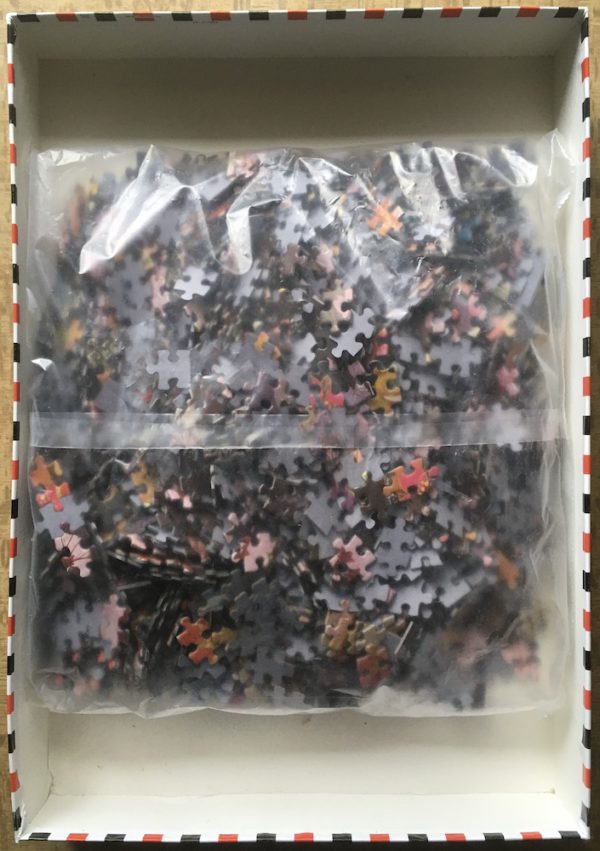 Image of the puzzle 1500, Educa, Yozakura, by Haruyo Morita, Sealed Bag, Picture of the bag