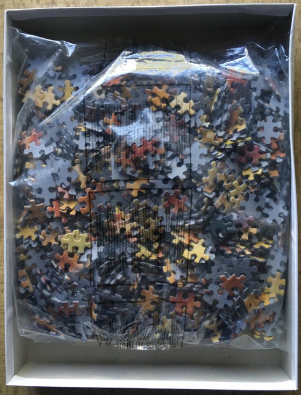 Image of the puzzle 1500, MB, Beyond Midnight, Alvar Rubin, Sealed Bag, Picture of the bag