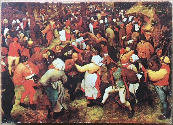 Image of the puzzle 1000, Flamenco, Wedding Dance, Pieter Bruegel the Elder, Complete, Picture of the box