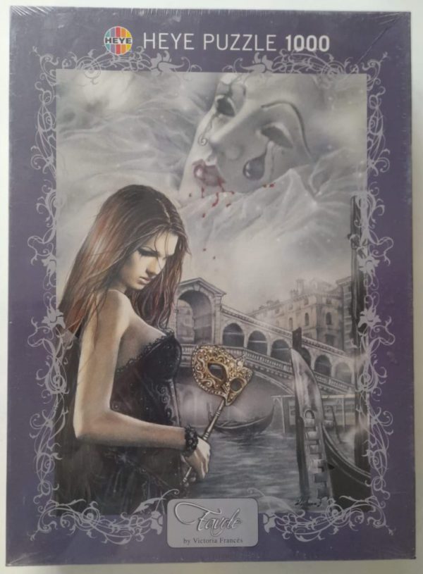 Image of the puzzle 1000, Heye, Venice, by Victoria Francés, Factory Sealed, Picture of the box