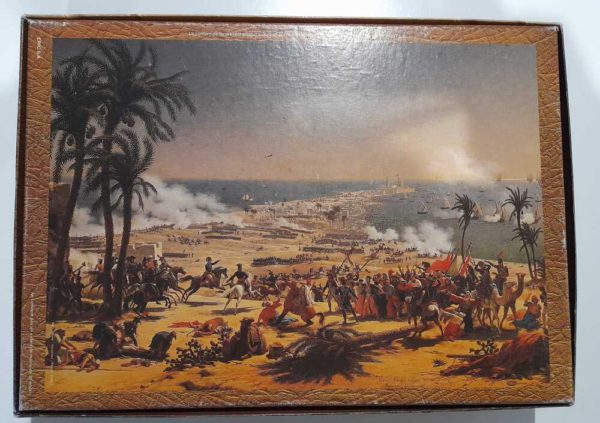 Image of the puzzle 2000, Ferriot, The Battle of Abukir, by Louis Lejeune, Sealed Bag, Picture of the box