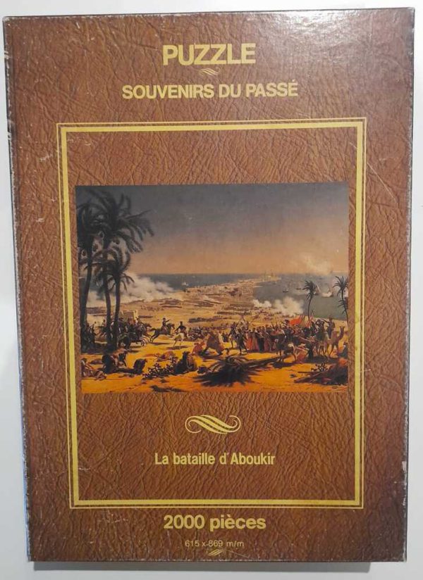 Image of the puzzle 2000, Ferriot, The Battle of Abukir, by Louis Lejeune, Sealed Bag, Picture of the box