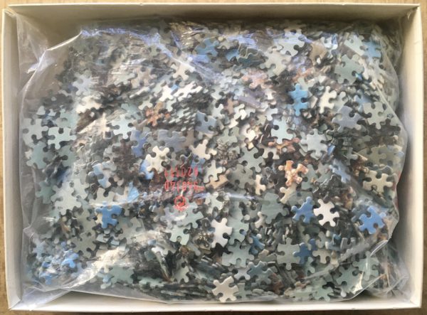 Image of the puzzle 3000, MB, Lake Constance, Germany, Complete, Picture of the bag