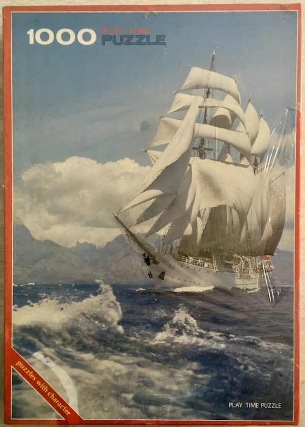 Image of the puzzle IMG_13671000, Play Time, Sailing Ship Esmeralda in the South Pacific, Factory Sealed, Picture of the box