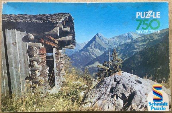 Image of the puzzle 750, Schmidt, Austrian Alps, Complete, Picture of the box