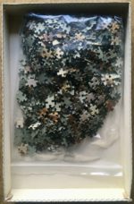 Image of the puzzle 1000, International Team, Bathsheba at her Toilet, by Cornelis van Haarlem, Incomplete, Picture of the bag