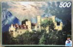 Image of the puzzle 500, Schmidt, Hohenschwangau Castle, Incomplete, Picture of the box