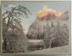 Image of the puzzle 1000, MB, Snow and Sun, by David Muench, Factory Sealed, Picture of the box