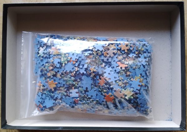 Image of the puzzle 1000, D-Toys, In Brittany, by Pierre-Auguste Renoir, Complee, Picture of the bag