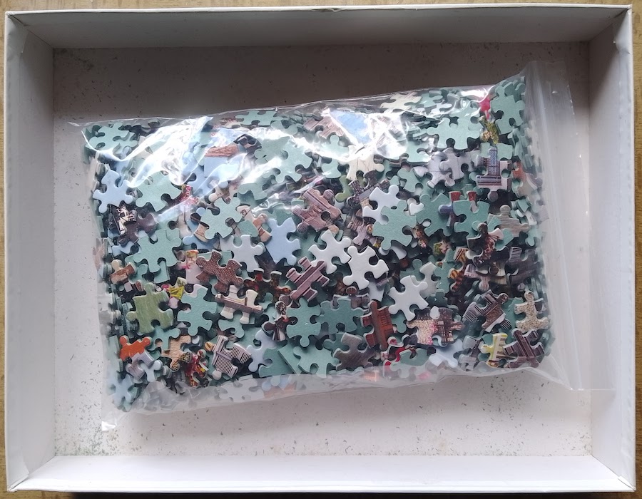 Puzzle storage bag -  France