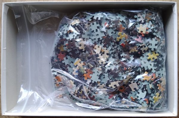 Image of the puzzle 1500, Piatnik, Prince Schwarzenberg after the Battle of the Nations near Leipzig, by Johann Peter Krafft, Incomplete, Picture of the bag