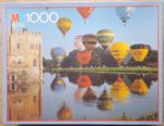 Image of the puzzle 1000, MB, Balloons, Incomplete, Picture of the box