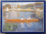 Image of the puzzle 500, National Gallery, Boating on the Seine, by Pierre- Auguste Renoir, Complete, Picture of the box