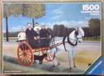 Image of the puzzle 1500, Ravensburger, The Pony Trap, by Henri Rousseau, Complete, Picture of the box