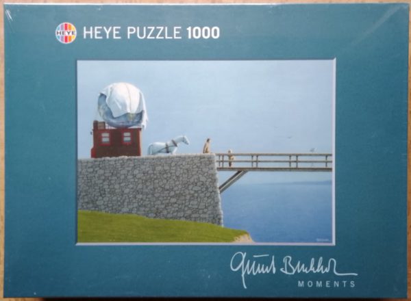 Image of the puzzle 1000 Heye, Tomorrow, by Quint Buchholz, Factory Sealed, Picture of the box