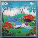 Image of the puzzle 1000, Nathan, The Jungle, by Irène Invrea, Complete, Picture of the box
