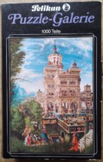 Image of the puzzle 1000, Pelikan, Susanna in the Bath, by Albrecht Altdorfer, Complete, Picture of the box