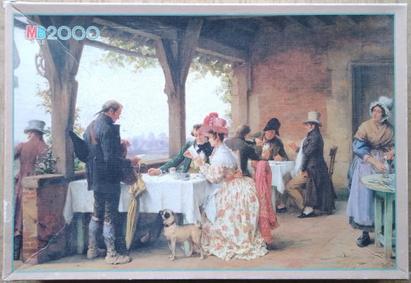 Image of the puzzle 2000, MB, The Letter, by Pierre Outin, Incomplete, Picture of the box