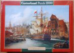 Image of the puzzle 1000, Castorland, The Old Gdansk, Factory Sealed, Picture of the box
