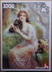Image of the puzzle 1000, Nathan, Reverie, by Émile Vernon, Complete, Picture of the box