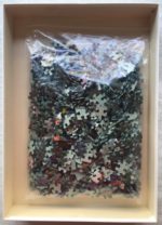 Image of the puzzle 1000, Ravensburger, Meadow Flowers, Complete, Picture of the bag