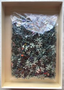Image of the puzzle 1000, Ravensburger, Meadow Flowers, Complete, Picture of the bag