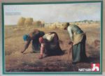 Image of the puzzle 2000, Nathan, The Gleaners, Jean-François Millet, Sealed Bag, Picture of the box