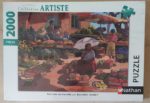 Image of the puzzle 2000, Nathan, Women at the Market, by Lorraine Jordan, Factory Sealed