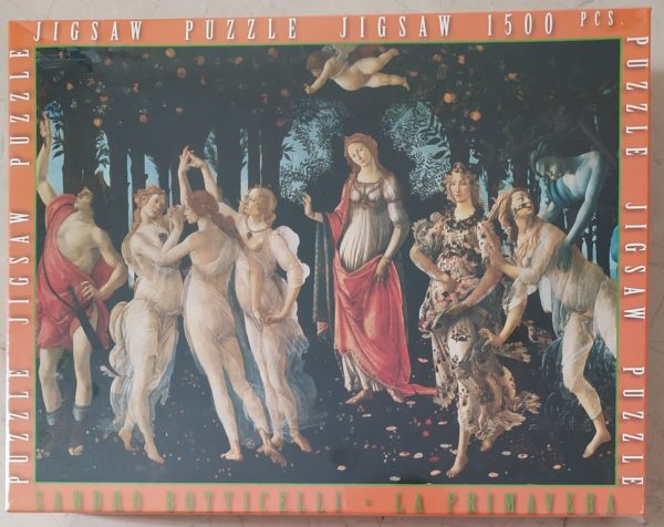 Image of the puzzle 1500, Impronte Edizioni, Spring, by Sandro Botticelli, Factory Sealed, PIcture of the box