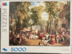Image of the puzzle 5000, MB, Fair in the Champs-Elysees, William Parrott, Factory Sealed, Picture of the box