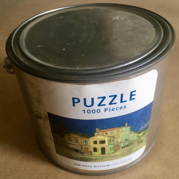 Image of the puzzle 1000, Van Gogh Museum, The Yellow House (The Street), by Vincent van Gogh, Complete, Picture of the can