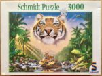 Image of the puzzle 3000, Schmidt, King of the Jungle, by Chris Hiett, Factory Sealed