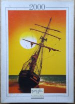 Image of the puzzle 2000, Nathan, Sunset, Sealed Bag, Picture of the box