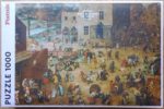 Image of the puzzle 1000, Piatnik, Childrens Games, by Pieter Bruegel the Elder, Factory Sealed, Picture of the box