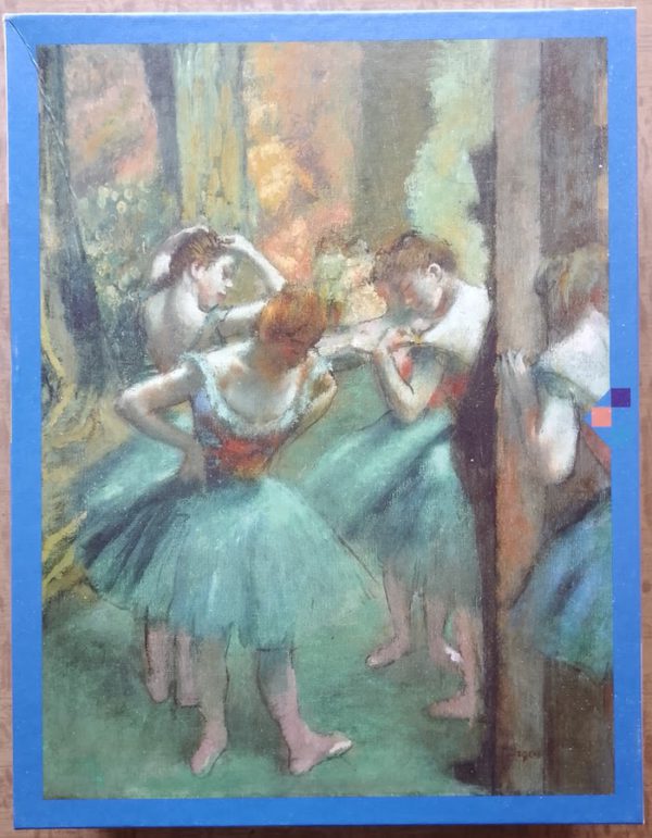 Image of the puzzle 1000, Impronte Edizioni, La Ballerina, by Edgar Degas, Complete, Picture of the box