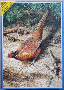 Image of the puzzle 500, JH, Cock Pheasant, by Terance James Bond, Complete, Picture of the box