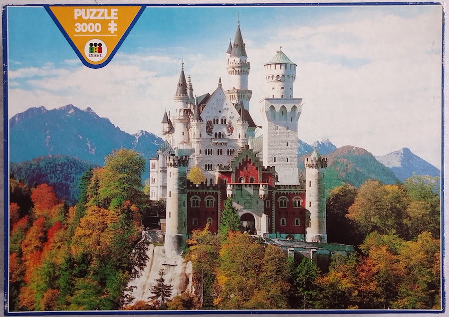 3000, Diset, Bayern, Deutschland, Sealed Bag, 2020-10-15 Image of the puzzle 3000, Diset, Bayern, Deutschland, Sealed Bag, Picture of the box