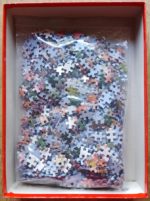 Image of the puzzle 1000, Jumbo, The Farewell Kiss, by John Hancock, Complete, Picture of the bag