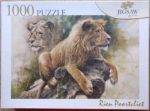 Image of the puzzle 1000, PTZ, Lion, by Rien Poortvliet, Complete, Picture of the box