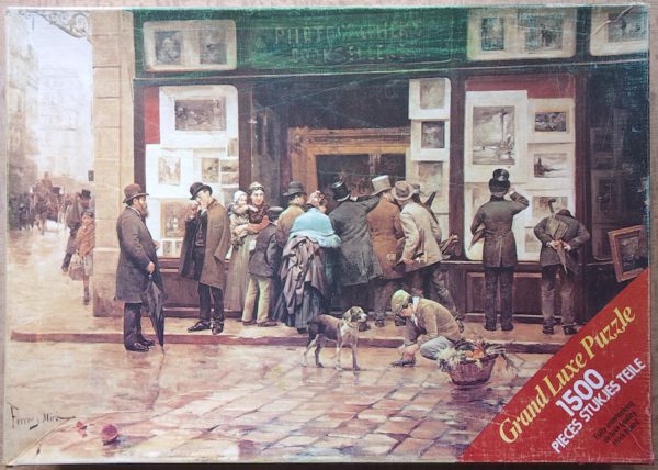 Image of the puzzle 1500, Hope, Public Exhibition, by Joan Ferrer i Miró, Complete, Picture of the box