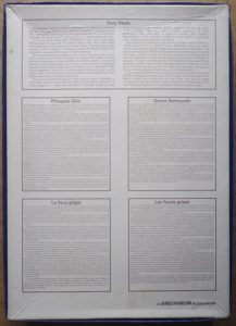 Image of the puzzle 1500, JH, Grey Seals, by Mary Elliott-Lacey, Complete, Picture of the back